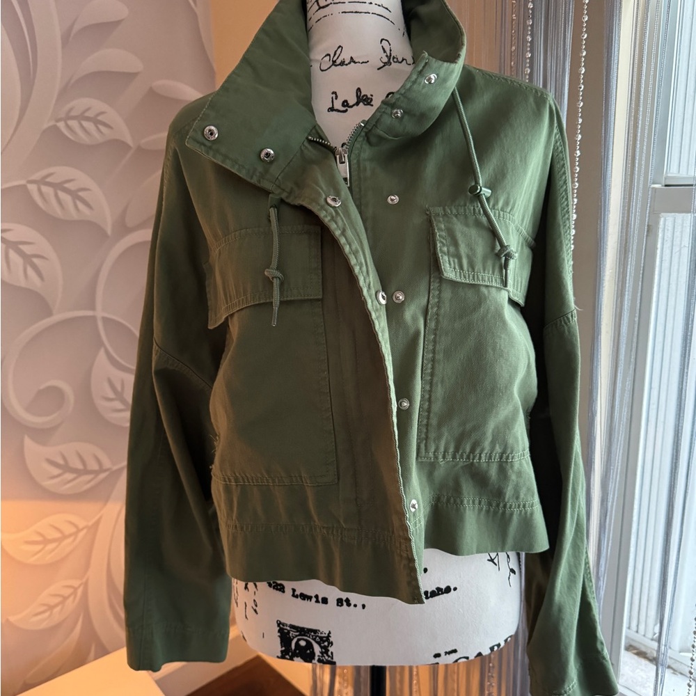 Vigoss Olive Utility Jacket - Picture 6 of 13
